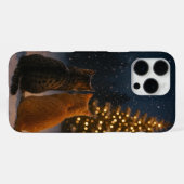 Christmas Cat Couple iPhone Case 16 Pro Max iPhone Hoesje (Achterkant horizontaal)