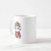 Christmas Cat Cutie Mok (Voorkant links)
