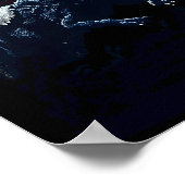 Christmas Cat In Santa Hat Holding A Gun And Dinos Poster (Hoek)