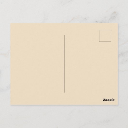 Christmas Cat in Stocking Briefkaart (Achterkant)