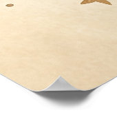 Christmas Cat in Stocking Poster (Hoek)