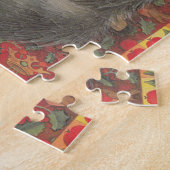 CHRISTMAS CAT JIG SAW PUZZZLE LEGPUZZEL (Zijkant)