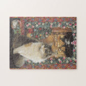 CHRISTMAS CAT JIG SAW PUZZZLE LEGPUZZEL (Horizontaal)