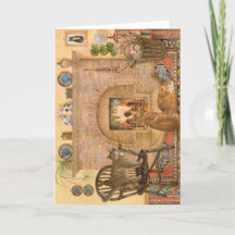 CHRISTMAS CAT-KAARTEN