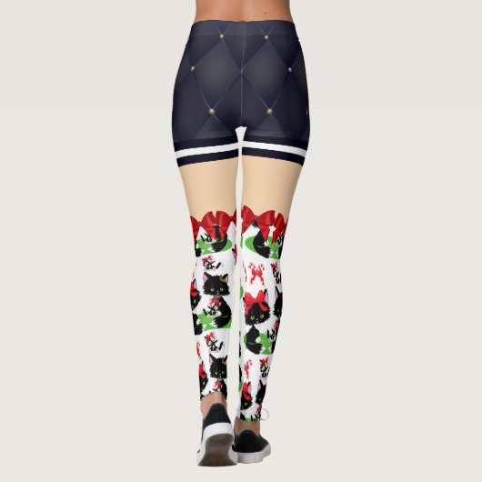 CHRISTMAS CAT-LEGGINGS LEGGINGS (Achterkant)
