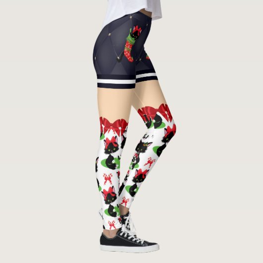 CHRISTMAS CAT-LEGGINGS LEGGINGS (Rechts)