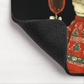 Christmas Cat Likes Cute Cat Drinking Wine With Sa Muismat (Hoek)