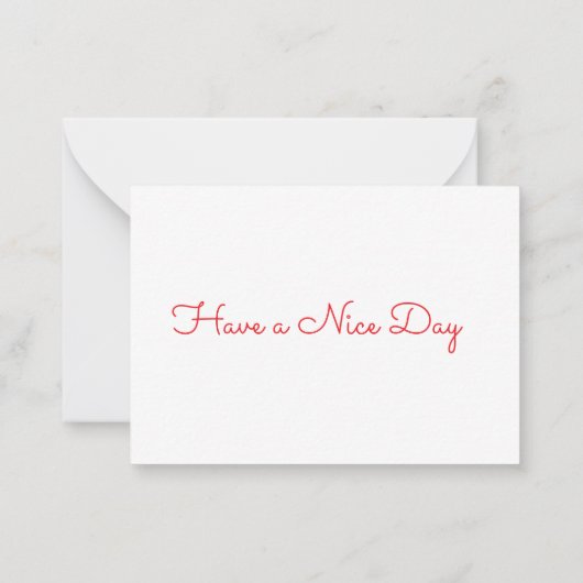 Christmas Cat Notitiekaartje (Achterkant)