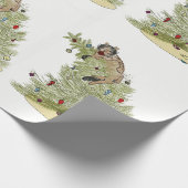 CHRISTMAS CAT WRAPPING PAPER CADEAUPAPIER (Hoek)