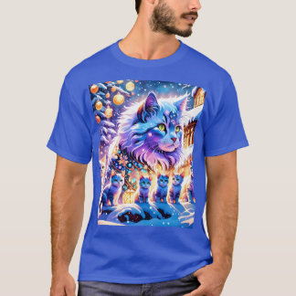 Christmas Cats Display T-shirt
