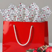 Christmas Cats Pattern   Tissuepapier