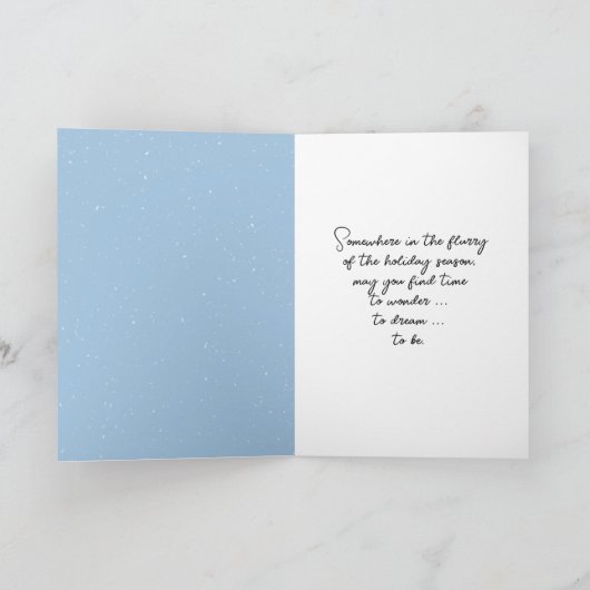 Christmas Cats Sitting With a Snowman In a Field Kaart (Binnen)