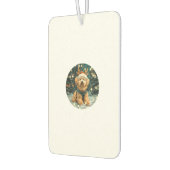 Christmas Cavapoo Rendier Dog Santa Hat Schattige  Luchtverfrisser (Links)