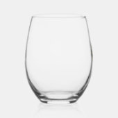 Christmas Cavapoo Rendier Dog Santa Hat Schattige Wijnglas Zonder Voet (Rechts)