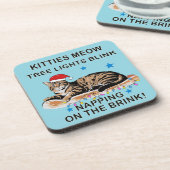 Christmas celebration bier onderzetter (Linkerzijde)