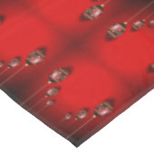 Christmas Celebration Golden Red Winter Elegant Tafelkleed (Gekanteld)