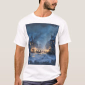 Christmas Celebration in Town T-shirt (Voorkant)