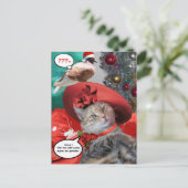 CHRISTMAS CELEBRATIONS OF PRINCESS TATUS CAT BRIEFKAART (Staand voorkant)