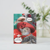 CHRISTMAS CELEBRATIONS OF PRINCESS TATUS CAT BRIEFKAART (Staand voorkant)