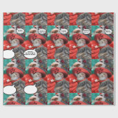 CHRISTMAS CELEBRATIONS OF PRINCESS TATUS CAT CADEAUPAPIER (Vlak)