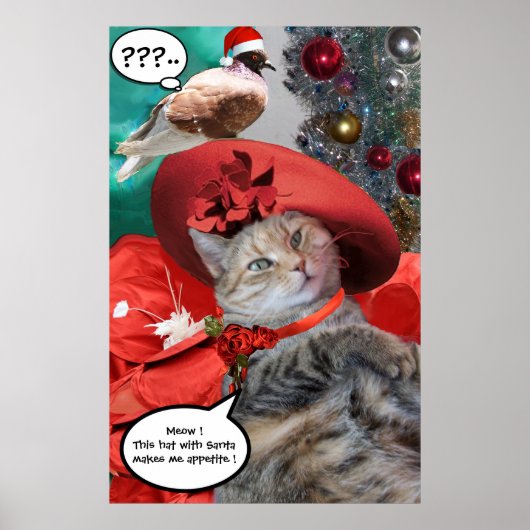 CHRISTMAS CELEBRATIONS OF PRINCESS TATUS CAT POSTER (Voorkant)