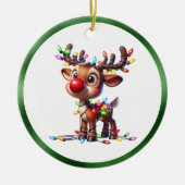 Christmas Ceramic Ornament (Voorkant)