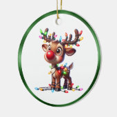 Christmas Ceramic Ornament (Links)