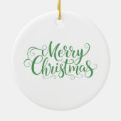 Christmas Ceramic Ornament (Achterkant)