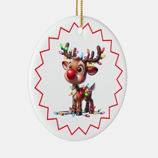 Christmas Ceramic Ornament (Rechts)