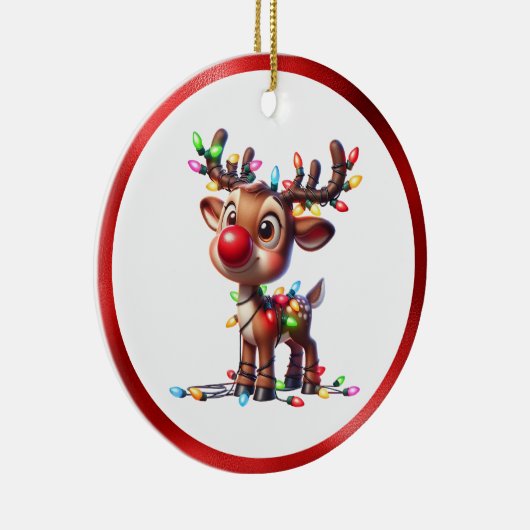 Christmas Ceramic Ornament (Rechts)