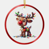 Christmas Ceramic Ornament (Voorkant)