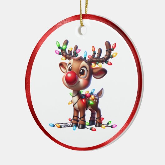 Christmas Ceramic Ornament (Links)
