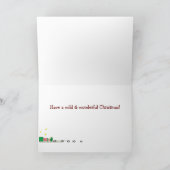 Christmas Chaos Collectie: Lion Bedankkaart (Binnen)