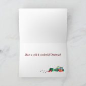 Christmas Chaos Collectie: Luipaard Bedankkaart (Binnen)