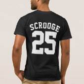 Christmas Chaos Coordinator Custom Name & Number T-shirt (Achterkant)