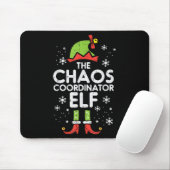 Christmas Chaos Coordinator Elf Xmas Family Match Muismat (Met muis)