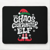 Christmas Chaos Coordinator Elf Xmas Pajama Gift M Muismat (Voorkant)