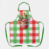 Christmas Check Cupcake Schort (Voorkant)