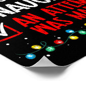 Christmas Checklist Naughty Nice An Attempt Was Ma Poster (Hoek)