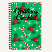 Christmas Checklist Notitieboek (Voorkant)