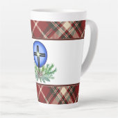 Christmas Cheer Cross  Latte Mok (Rechterhoek)