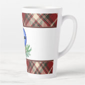 Christmas Cheer Cross  Latte Mok (Rechts)