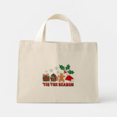 Christmas Cheer-Feestelijke Vakantie Tas (Achterkant)