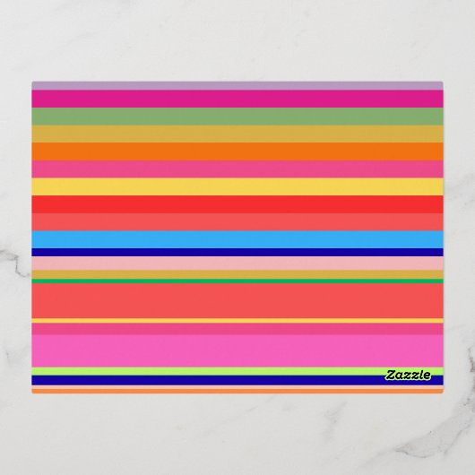 Christmas Cheer Gold Foil Holiday Kaart 5 foto's (Achterkant)