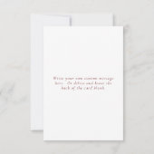 Christmas Cheer Happy New Year Holiday Kaart (Achterkant)