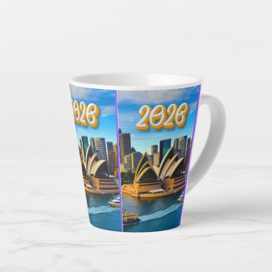 Christmas Cheer Latte Mok (Rechterhoek)