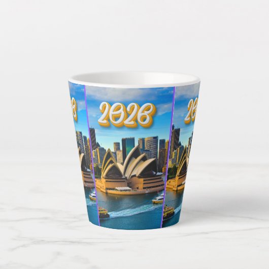 Christmas Cheer Latte Mok (Voorkant)