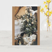 CHRISTMAS CHEER NAAR VRIENDEN KAART (Gele Bloem)