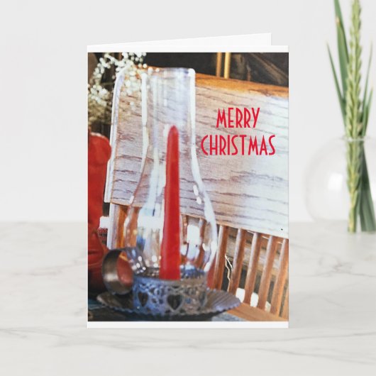 CHRISTMAS CHEER NAAR VRIENDEN KAART (Voorkant)