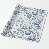 Christmas  Cheer Pattern Cadeaupapier (Uitgerold)